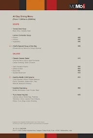 Momo Cafe - Courtyard By Marriott Pune Chakan menu 6