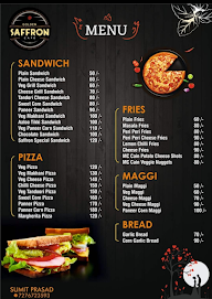 Saffroon Fastfood & Cafe menu 1