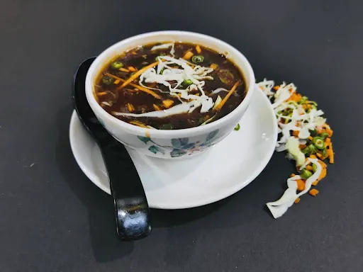 Veg Manchurian Soup