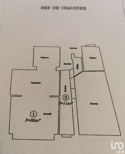 Vente locaux professionnels  270 m² à Persan (95340), 418 000 €