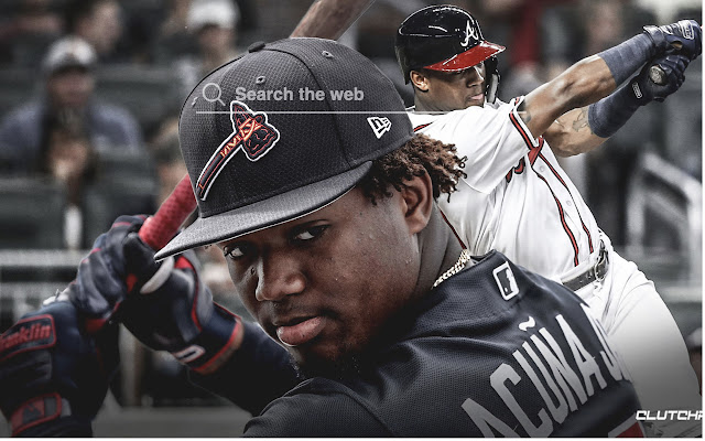 Ronald Acuna Jr New Tab MLB Theme