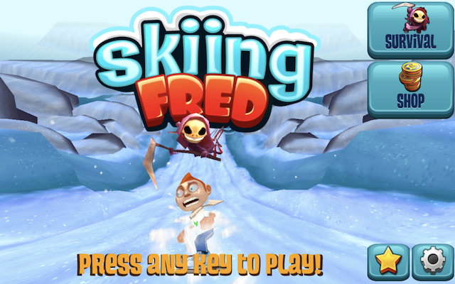 Skiing Fred for Chrome™ Preview image 1