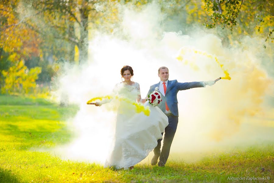 Fotógrafo de casamento Aleksandr Zaplacinski (zaplacinski). Foto de 13 de setembro 2017