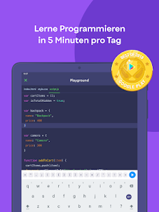 Mimo: JavaScript/Python/HTML programmieren lernen Screenshot