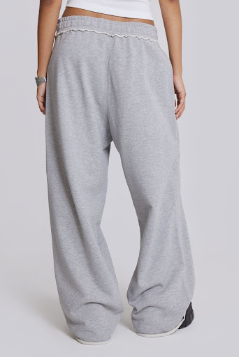 Title 6, Gray Casual Sweatpants for Men and Women. Perso...