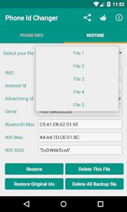 Device Id IMEI Changer Xposed Screenshot