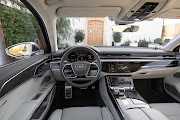 Luxurious interior is a tech-lover's fantasy. 