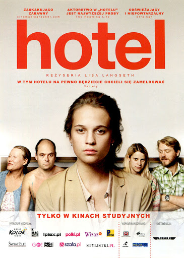 Przód ulotki filmu 'Hotel'