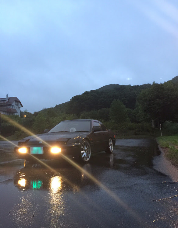 プレリュードのイベントに向かう前夜・雨の中 移動・起きたら晴れてて洗車・後ろ姿💓に関するカスタム事例の投稿画像2枚目