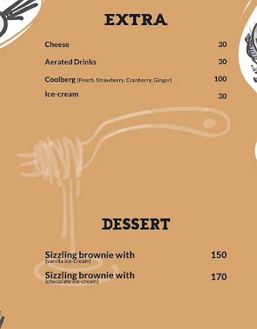 Size Zero menu 