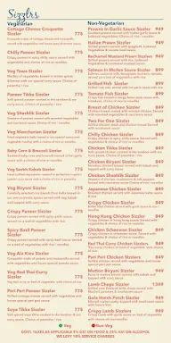 Gola Sizzlers menu 3