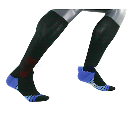 Title 1, Womens Running Long Tube Compression Socks Boo...