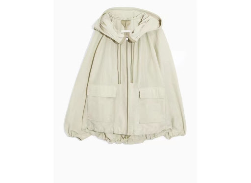 Title 3, Fashion Linen Blend Zipper Coat for women. Brea...