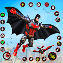 Bat Hero Dark Crime City Game