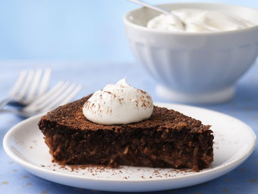 Impossible Chocolate Pie from www.halfhoursmeals.com