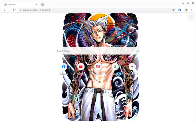 Garou One-Punch Man Wallpapers New Tab