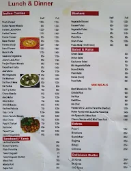 Marwadi Jain Dhaba menu 2