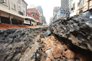 Bree Street  after the explosion.