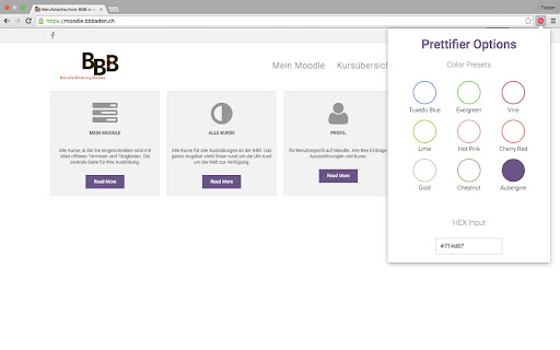 BBB Moodle Prettifier