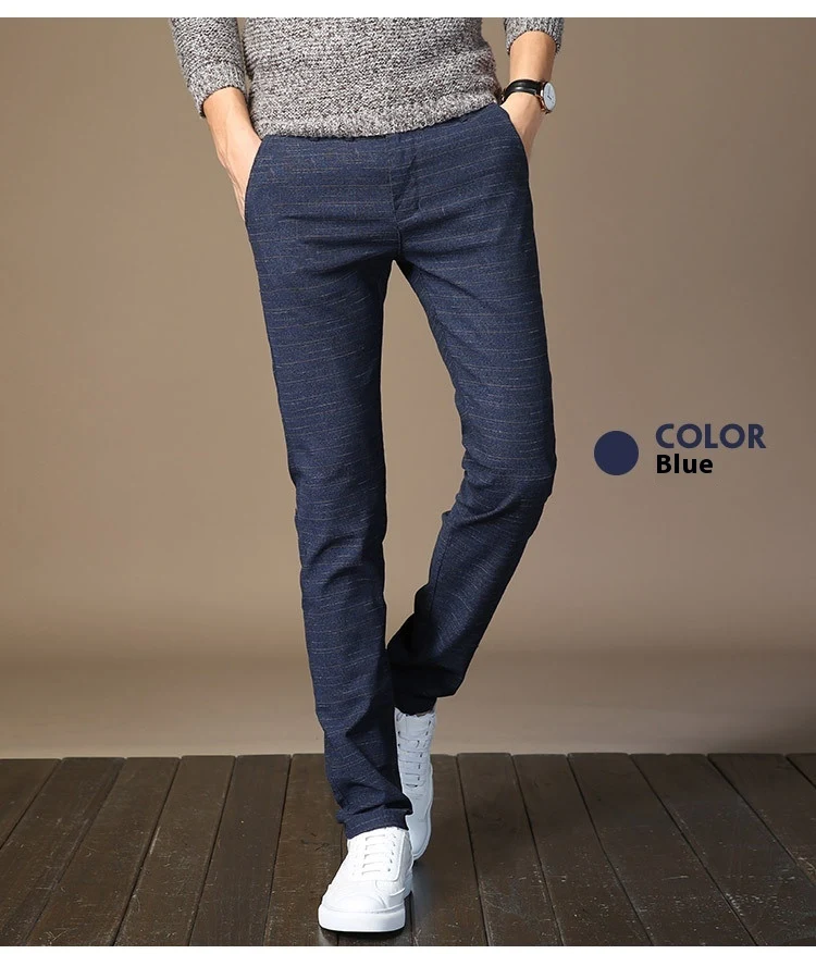 Title 4, Pantalon Casual Homme Été à Carreaux Extensible...