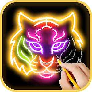 Learn to draw Glow Zoo