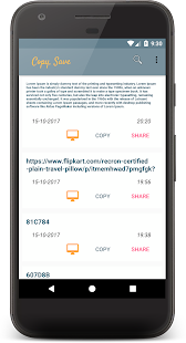 Copy, Save for Android - náhled