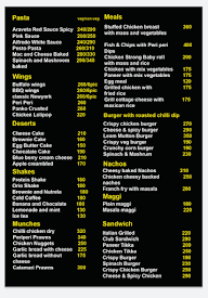 Mondo Pizza And Cafe menu 3