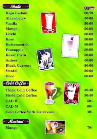 Aryan Cafe menu 2