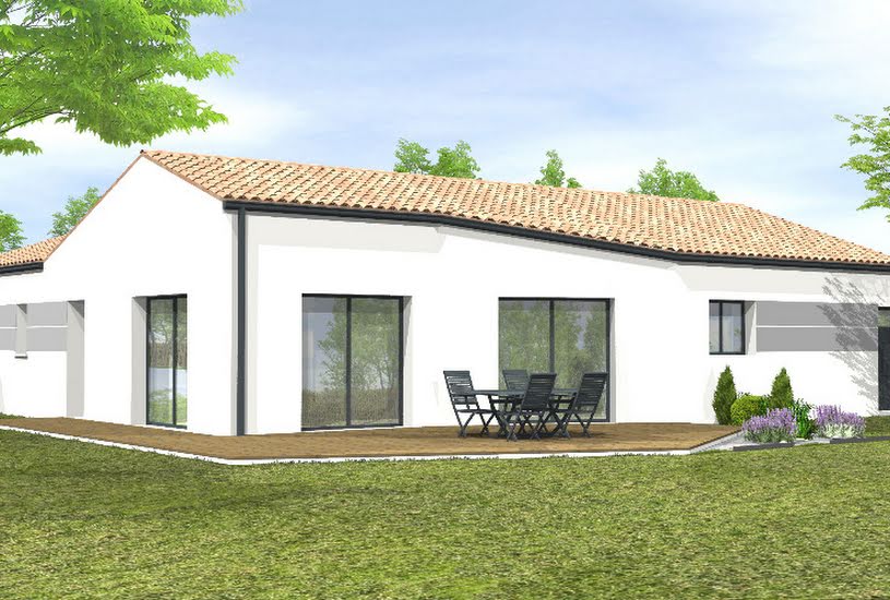  Vente Terrain + Maison - Terrain : 467m² - Maison : 106m² à Mouilleron-le-Captif (85000) 