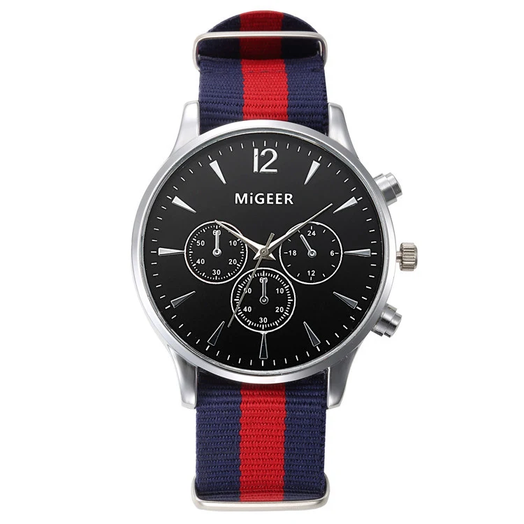 Title 1, Orologio al quarzo da uomo con cinturino a magl...