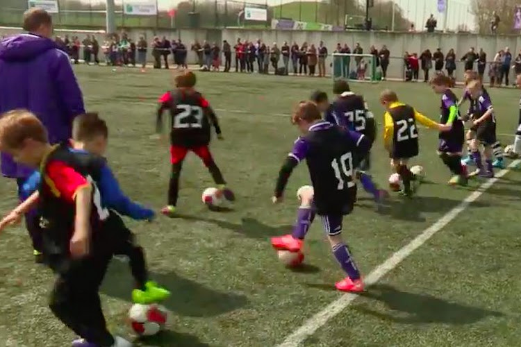 Anderlecht laat 500 spelertjes dromen tijdens de Talent Days