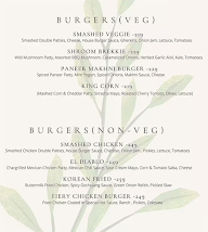 Bread And Bistro menu 1