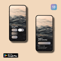 Glass 13 KWGT Screenshot
