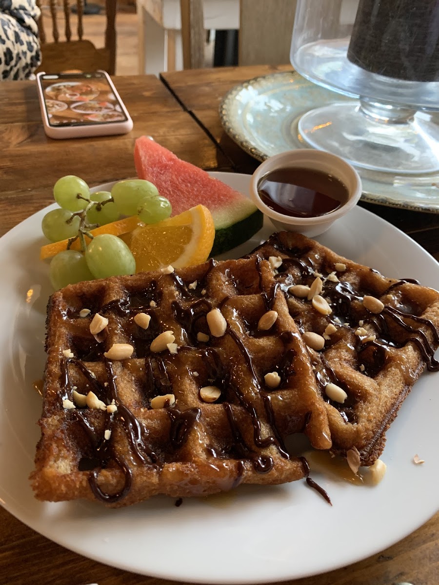 Gluten-Free Waffles at Bakes by the Lake