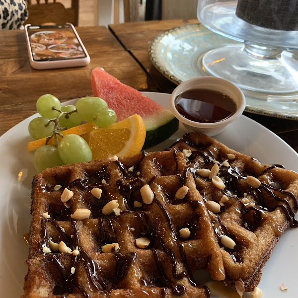 Gluten-Free Waffles at Bakes by the Lake