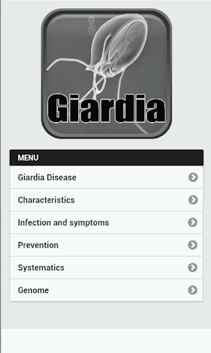 Giardia Infection