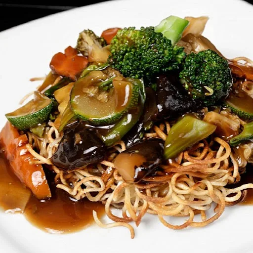 Pan Fried Noodles Veg