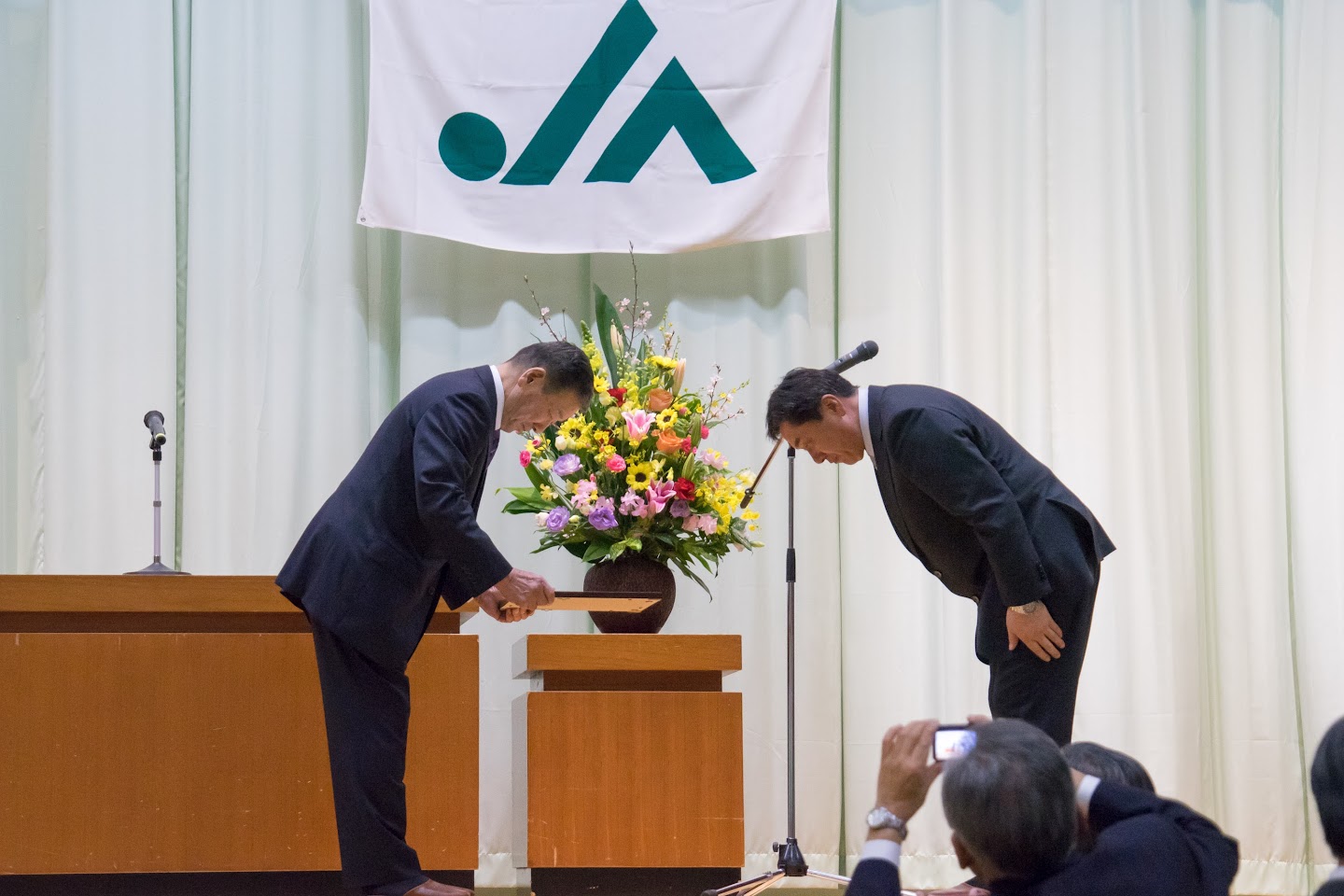 きたそらち農業協同組合・黄倉良二 前代表理事組合長