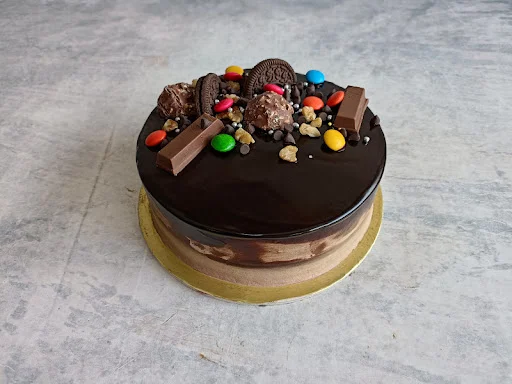 Chocolate Mousse Cake Eggless