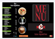 The Tea Equation menu 1