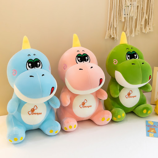 Title 9, Cute Dummy Dragon Doll Cartoon Soft Plush Child...