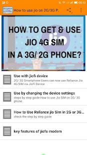 How To Use Jio on 2G/3G Phone - náhled