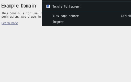 Fullscreen screenshot 1