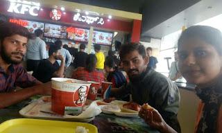 Simpren Lopes at KFC, The Forum Mall,  photos