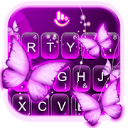Purple Butterfly Keyboard Theme 6.4.26.2019 Icon