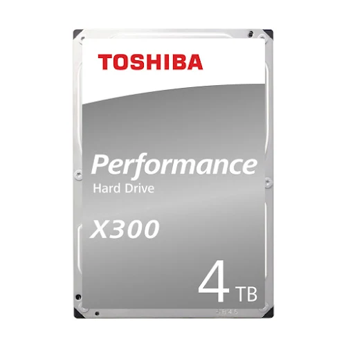 Ổ cứng HDD Toshiba X300 3.5" 4TB SATA 7200RPM 128MB (HDWE140UZSVA) - Hàng trưng bày