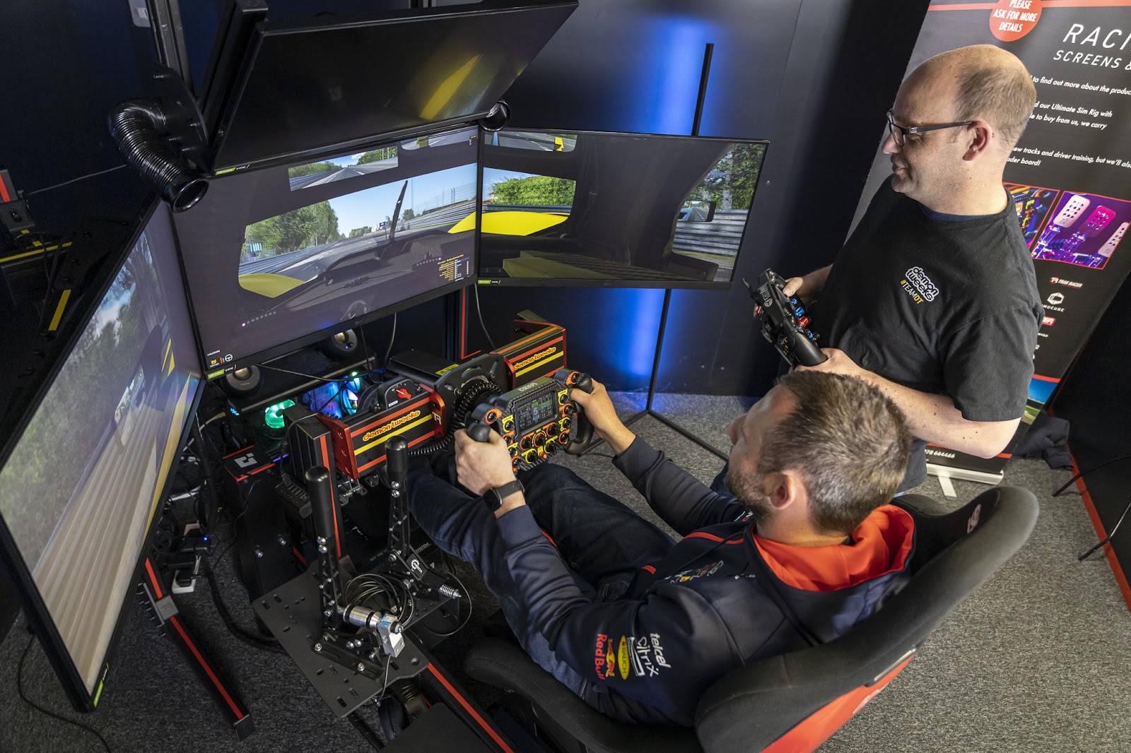 The Demon Tweeks Sim Racing Academy will show you how realistic sim racing can be