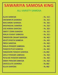 Saawariya chat zaika menu 1