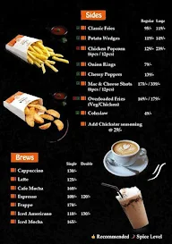 The Chickster menu 1