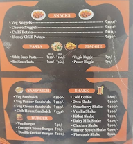 Iceberg Cafeteria menu 1